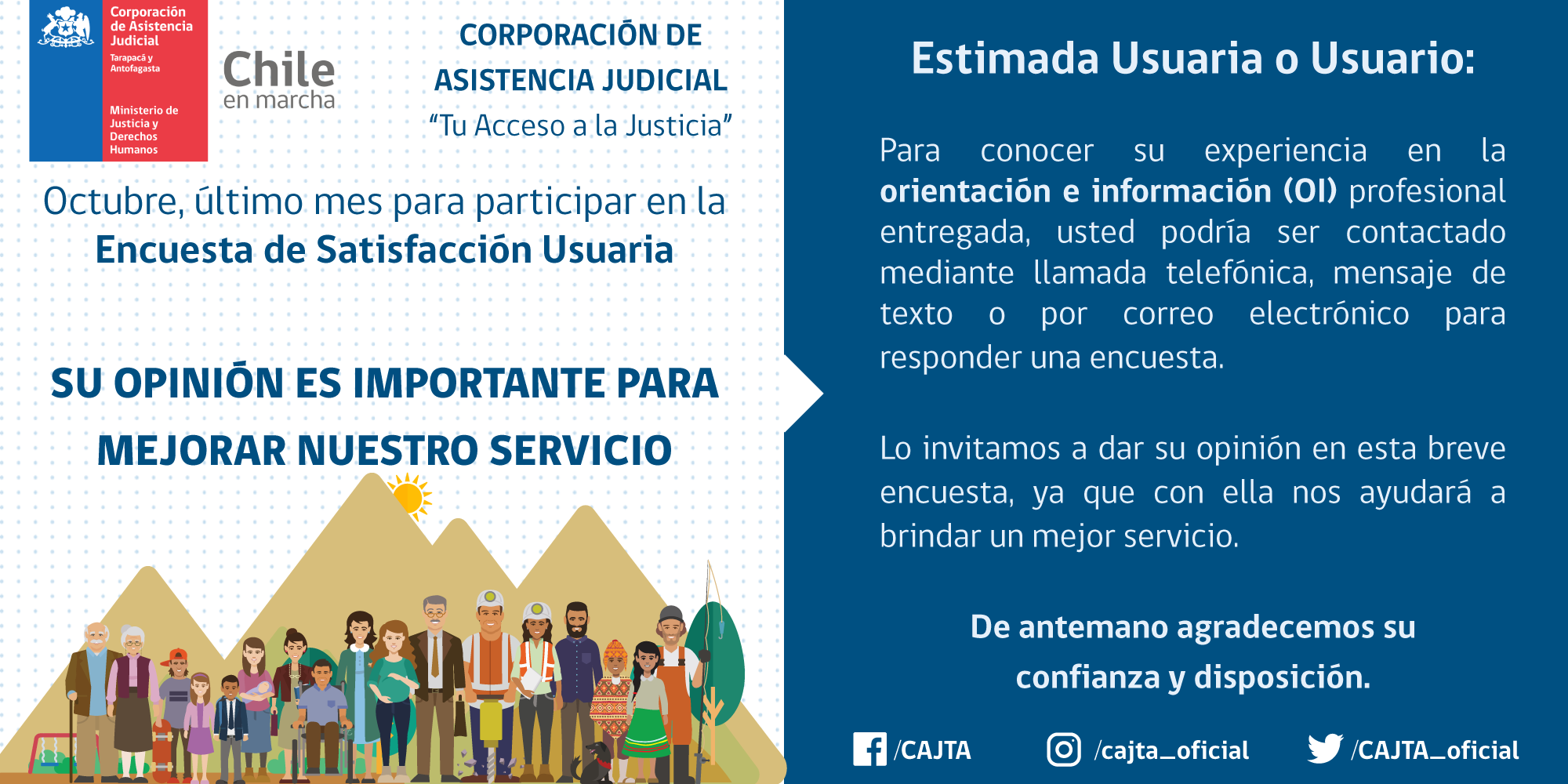 Encuesta de Satisfacción Usuaria