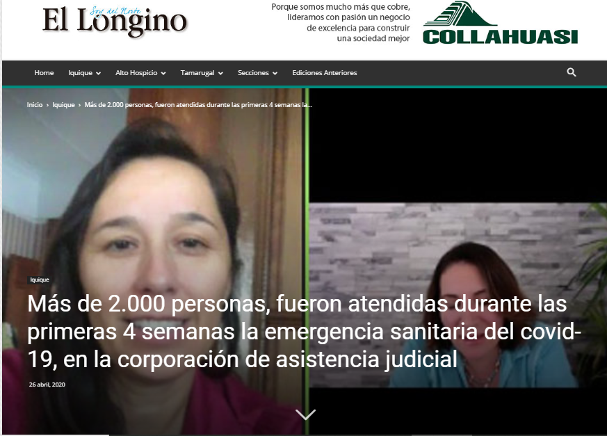 Publicación del Diario El Longino