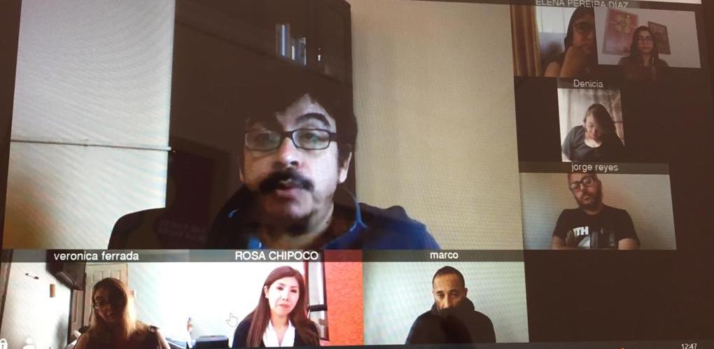 Dirección Regional de Tarapacá lleva adelante un plan de reuniones por videoconferencia