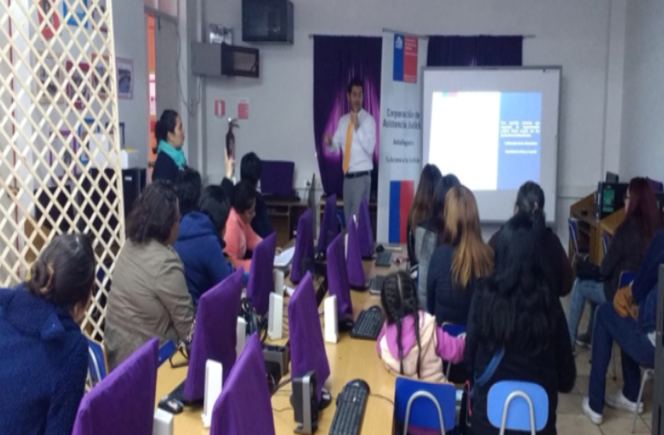 Charla “Protegiendo tus derechos en tu comuna” en la Escuela de Párvulos E-57, Marcela Paz