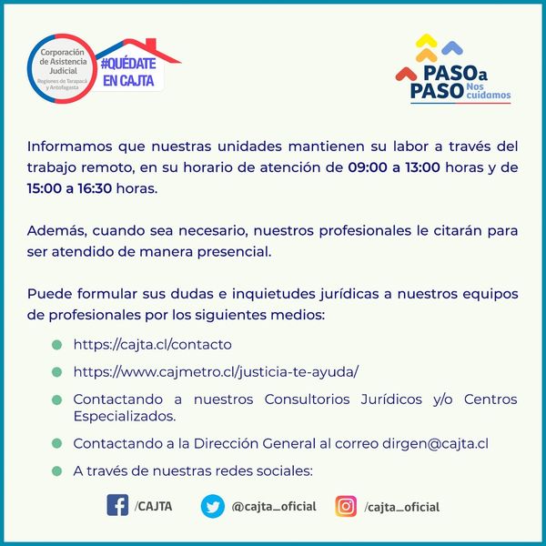 CAJTA INFORMA
