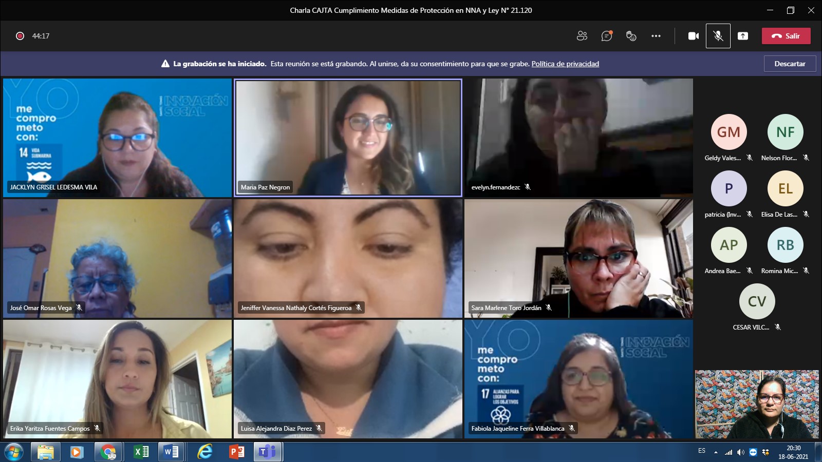 Consultorio Jurídico Arica Capacita a Carrera de Trabajo Social de Universidad Santo Tomás