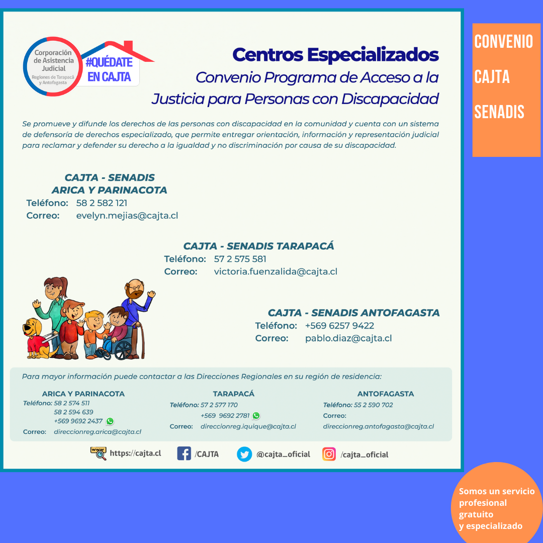 Convenio CAJTA-SENADIS
