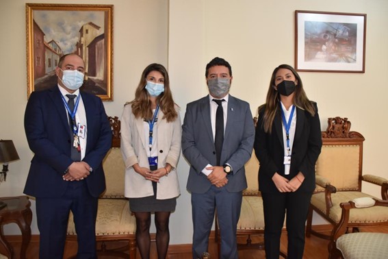 Director Regional de CAJTA presenta saludo protocolar a Presidente de la Corte de Apelaciones de Arica