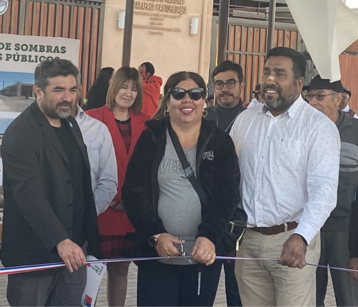 CAJTA paricipa en inauguracion de Estación de Sombras Servicios Públicos