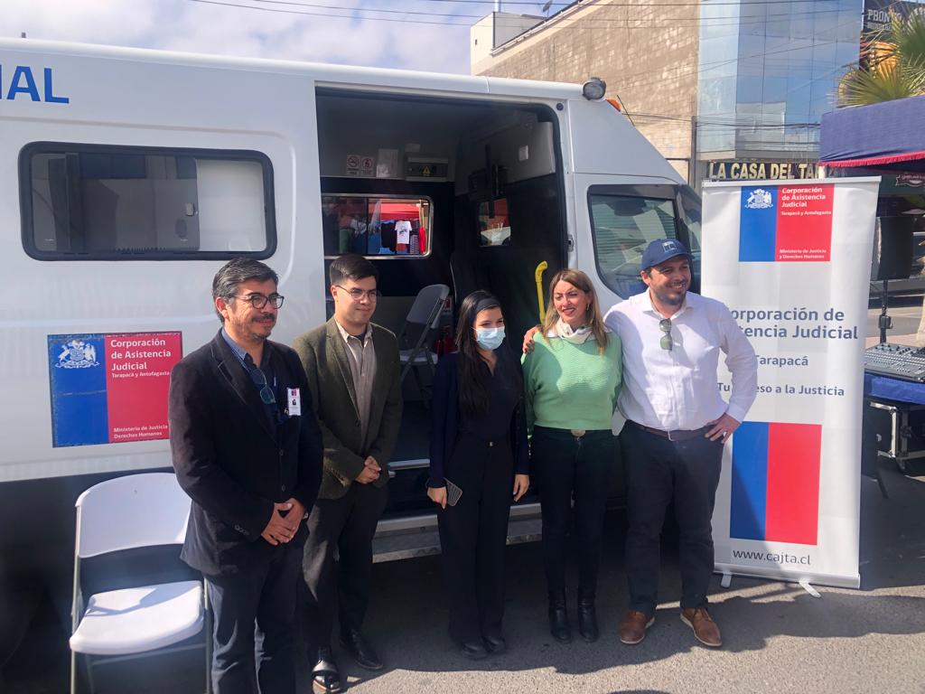 CAJTA participa en Gobierno en Terreno  realizado en el Frontis de la Municipalidad de Alto Hospicio