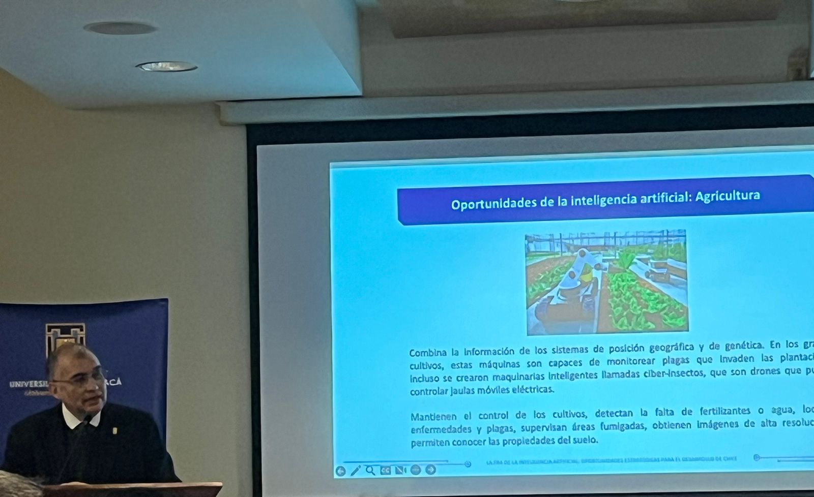 Directora General en jornada: “La era de la inteligencia artificial: oportunidades estratégicas para el desarrollo de Chile”