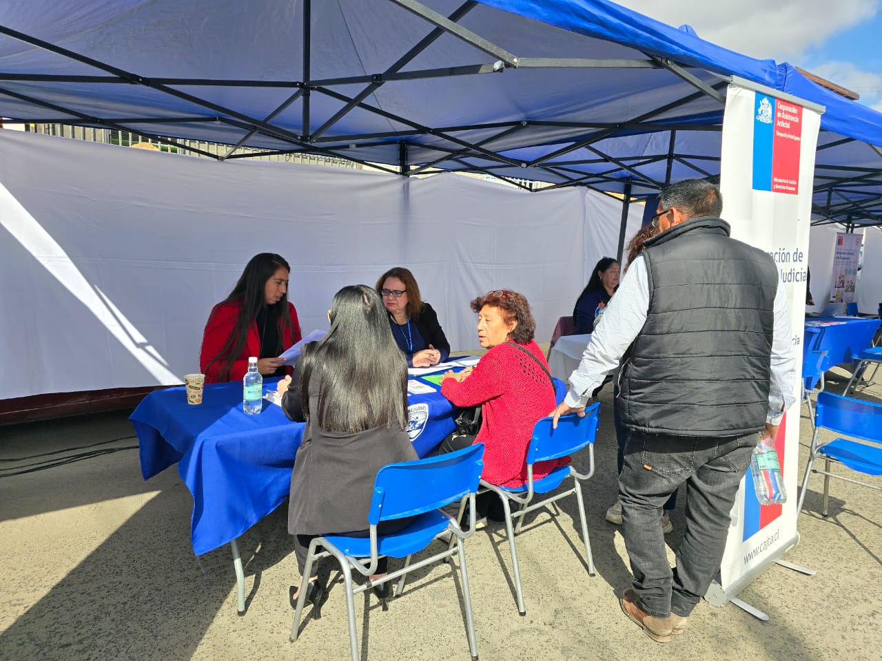 CAJTA fue parte de los servicios públicos que participaron en una Plaza Ciudadana en Mejillones