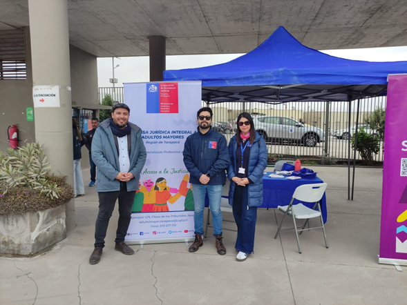 CAJTA participa en Plaza de Servicios Públicos realizada en el Parque Santa Rosa de Alto Hospicio