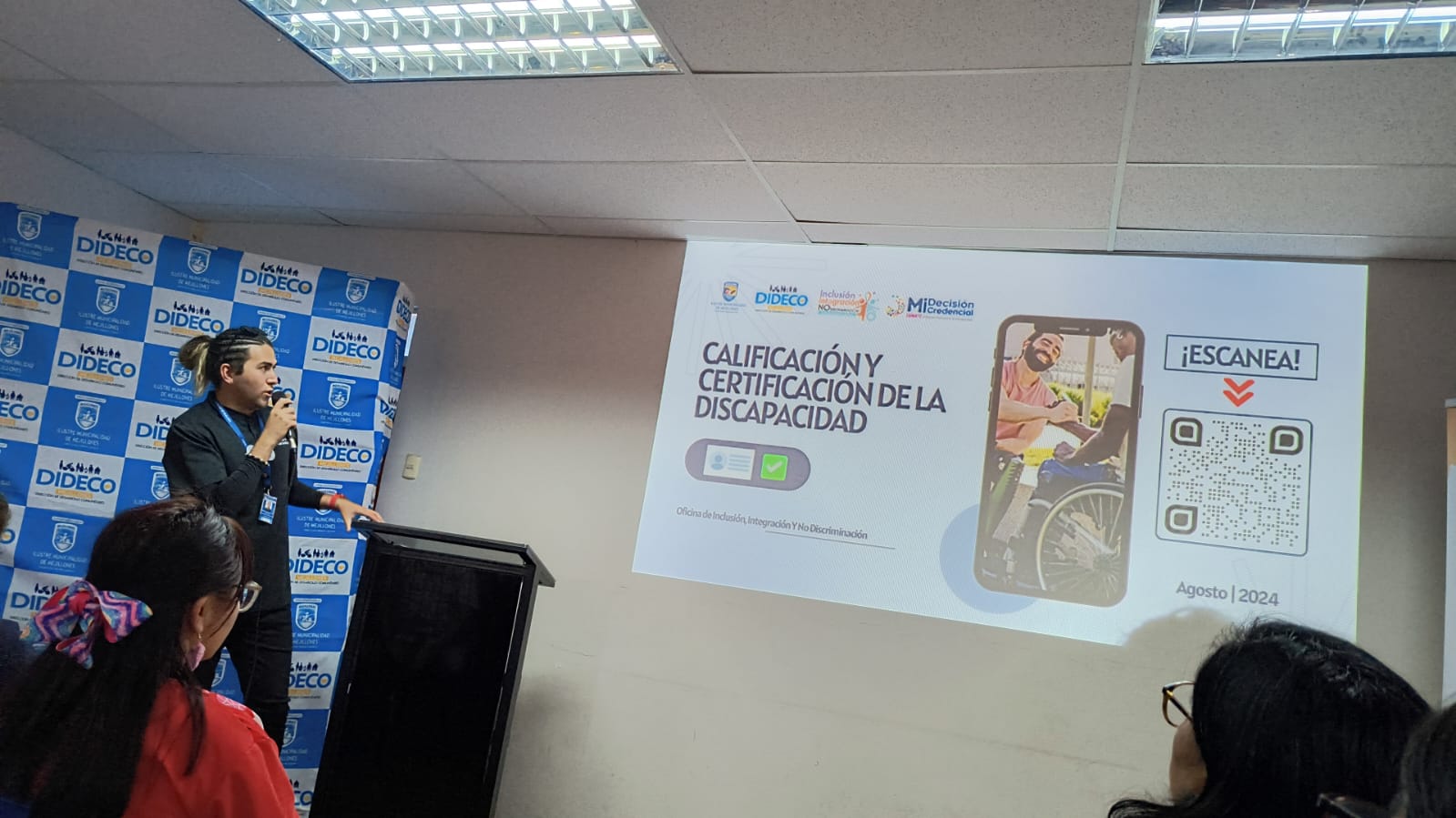 Consultorio Jurídico de Mejillones coordinó charla sobre Credencial de Discapacidad