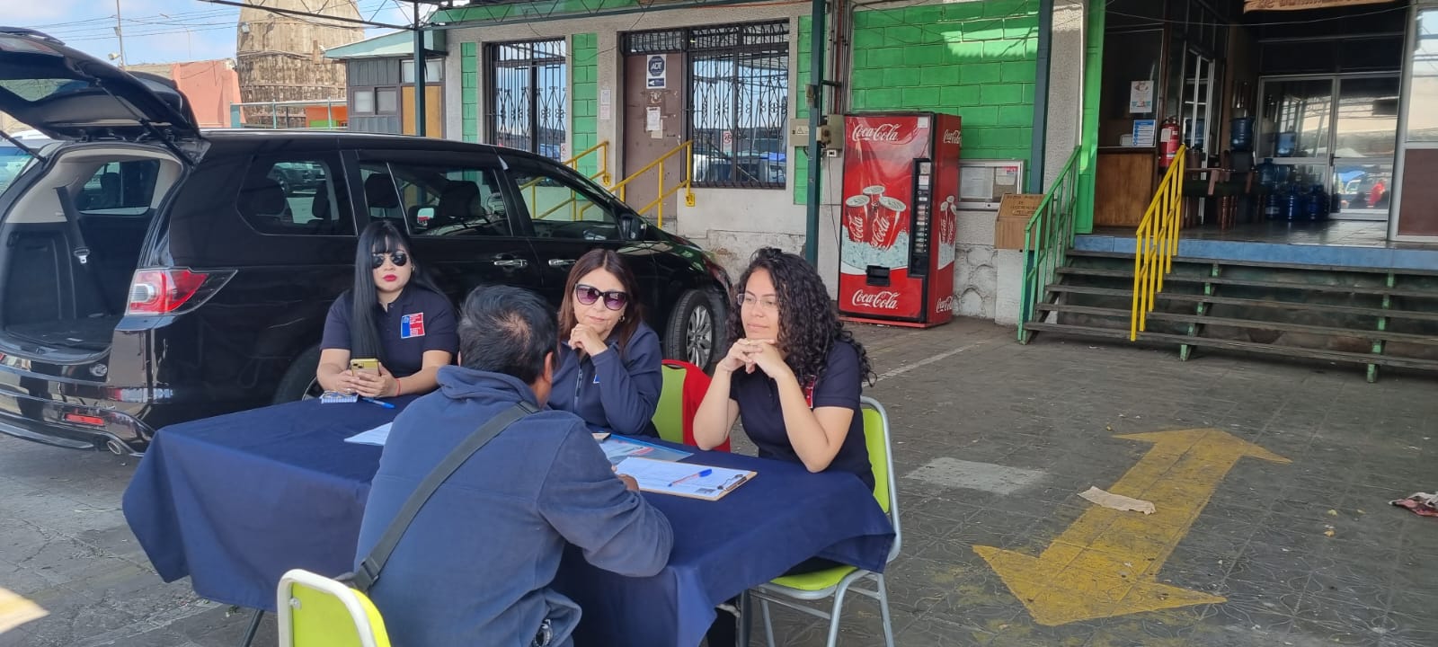 Unidad Móvil de Arica y Parinacota prestó atención en Terminal Agrícola