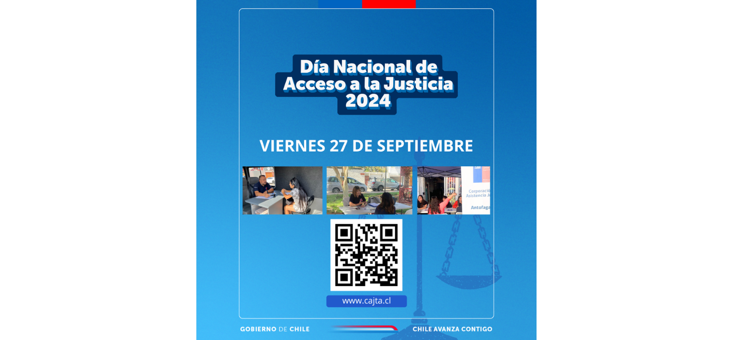 Viernes 27 de septiembre: Día Nacional del Acceso a la Justicia