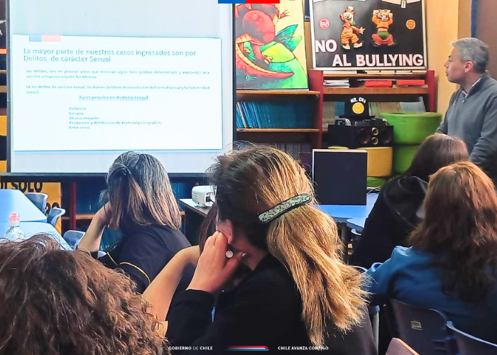 CAVI Iquique realiza taller en el marco de la línea de prevención de conflictos