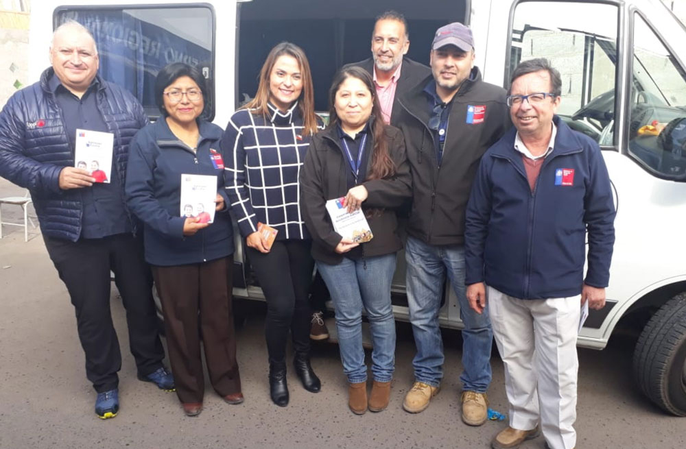CAJTA de Arica y Parinacota se hace presente en Plaza Ciudadana desarrollada en el Sector Punta Norte