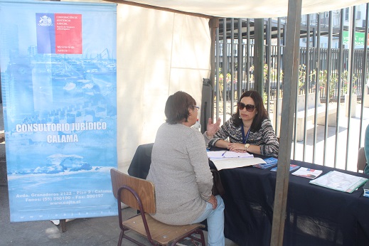 En el Parque Manuel Rodríguez de Calama se realizó última Plaza de Justicia del año